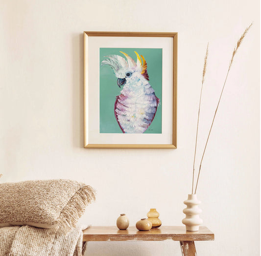 Premium Art Print - Cockatoo