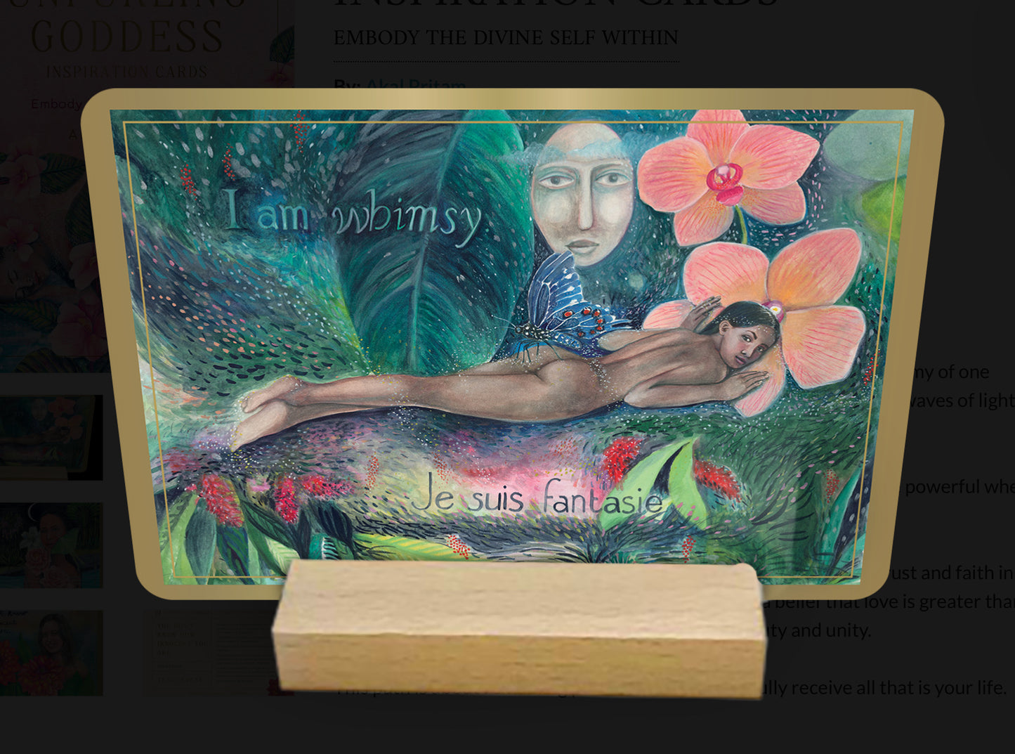 Card Deck - Unfurling Goddess Inspiration cards