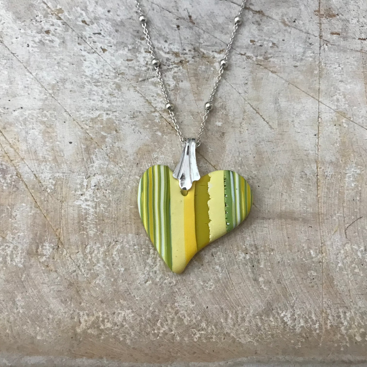 Kleines zierliches Herz „Blooming Marvellous“ – Halskette aus 925er Sterlingsilber von Stephanie Fraselle – Kunstvolles Schmuckdesign