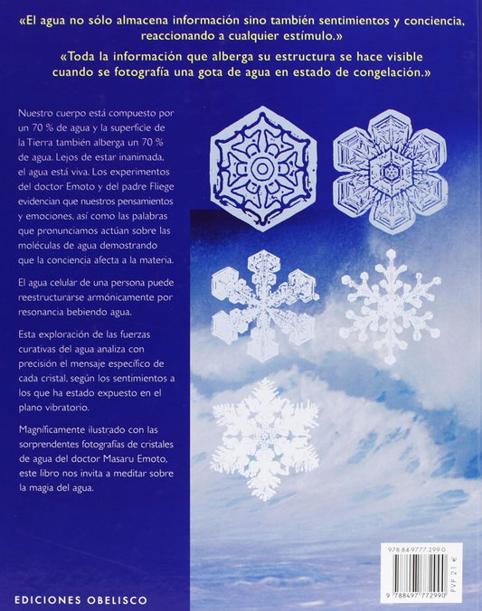 El poder creativo del agua - Masaro Emoto - EDICIÓN EN ESPAÑOL -Tapa Dura