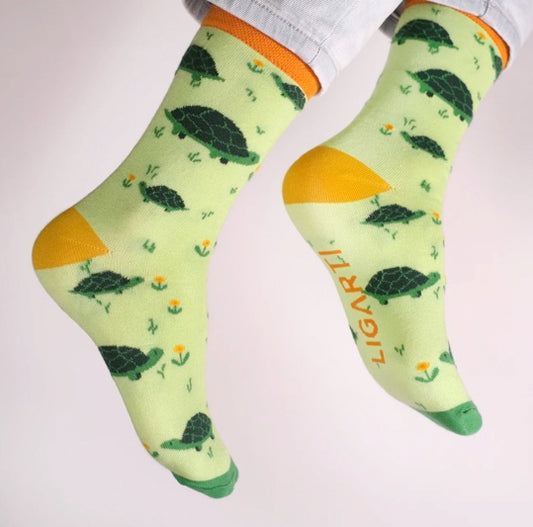 Tortoise socks