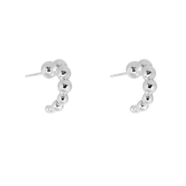 Hoops Eclipse -Sterling silver