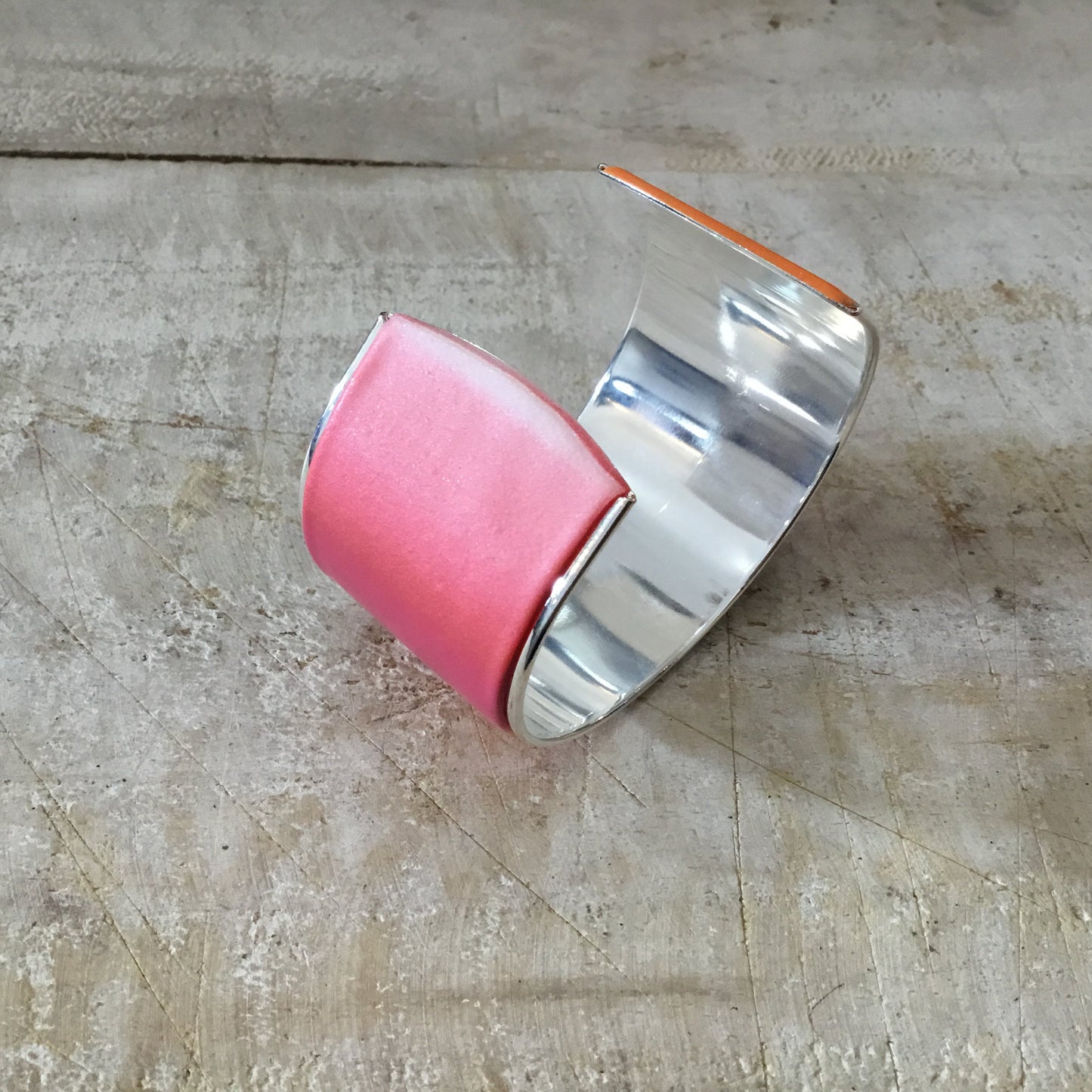 “Tropical Fizz” Bracelet cuff by Stephanie Fraselle - Artisan Jewellery Design