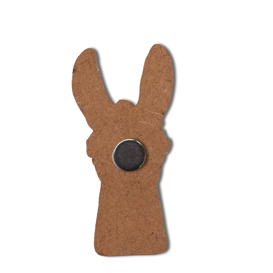 Wooden Magnet-Donkey