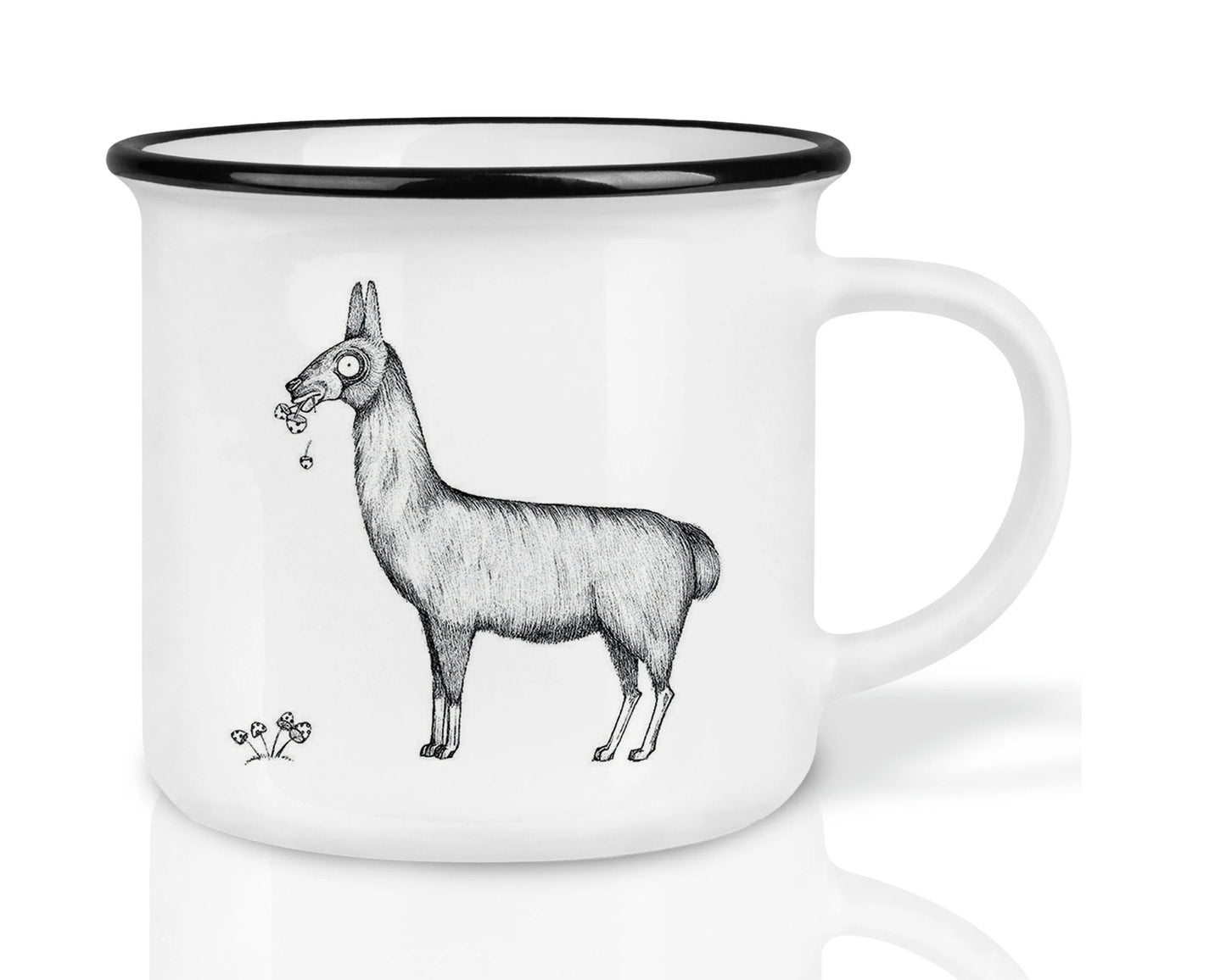 High quality ceramic mug- Llama
