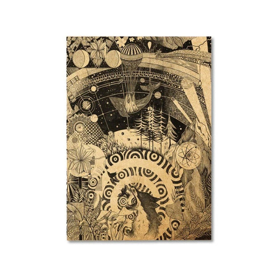 Cuaderno - Cosmos - PAPEL RECICLADO