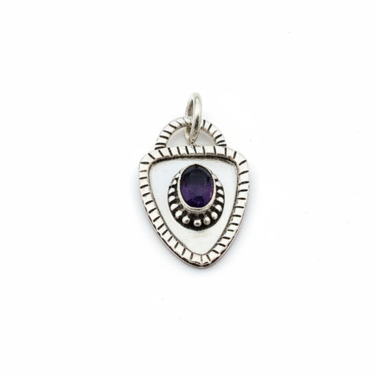 Artisan Natural Amethyst Pendant
Solid 925 Sterling Silver | Natural Amethyst