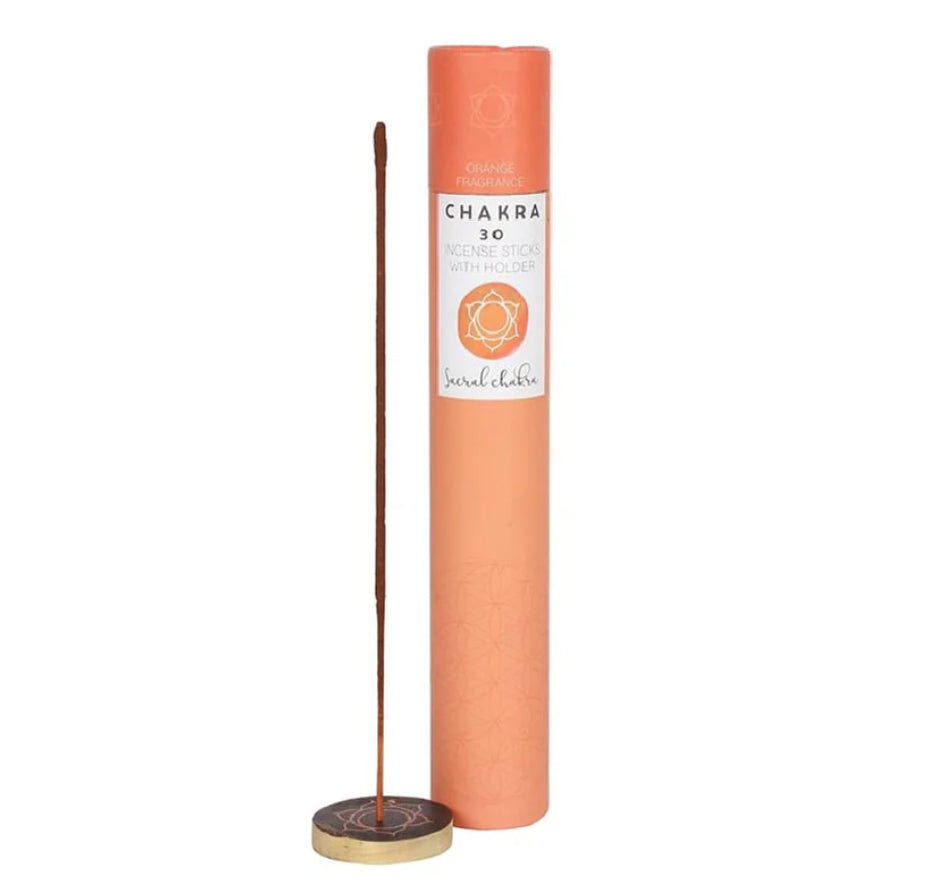 Orange fragrance- Sacral Chakra incense sticks
