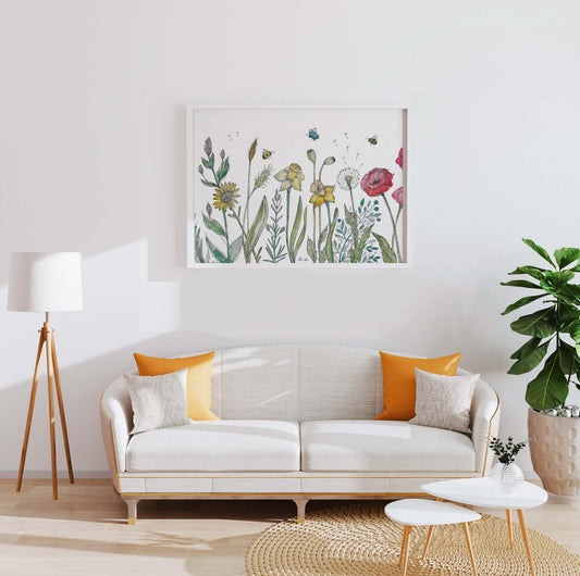 Premium Art Print - Flower Meadow