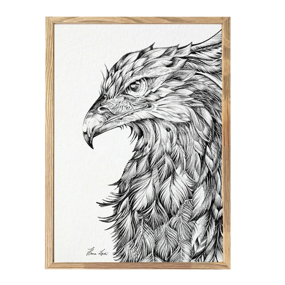 Premium Art Print - Eagle vision