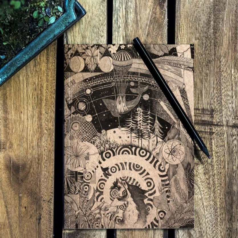 Notebook - Cosmos - RECYCLED PAPER