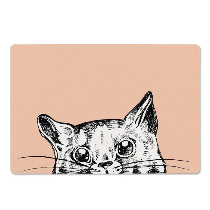 Tabla de desayuno de madera - Imma the Cat