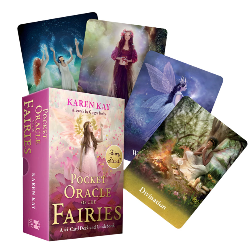 Oracle of the Fairies - A POCKET SIZE 44-Card Deck and Guidebook By Karen Kay
