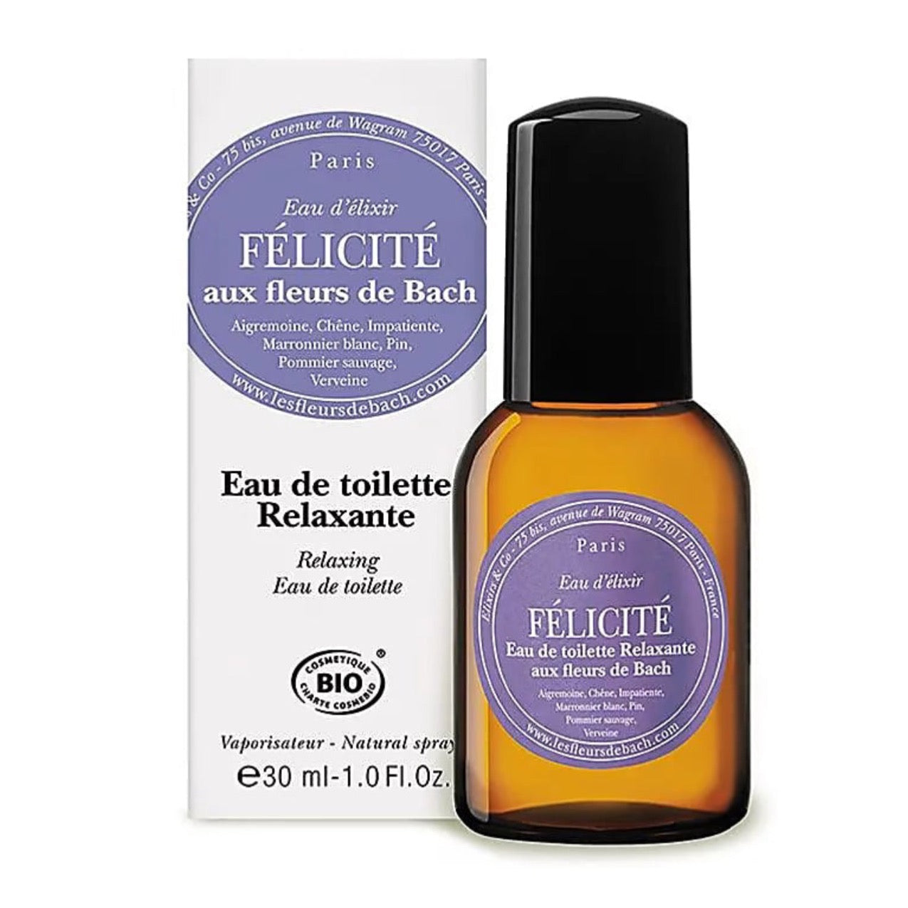 Bach Eau de toilette Félicité - relaxing -30ml