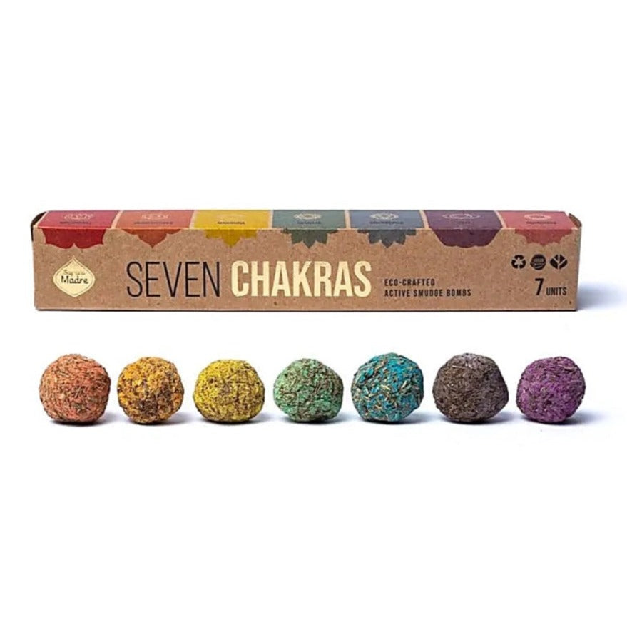 Sagrada Madre Premium 7 Chakra Smudge Bombs