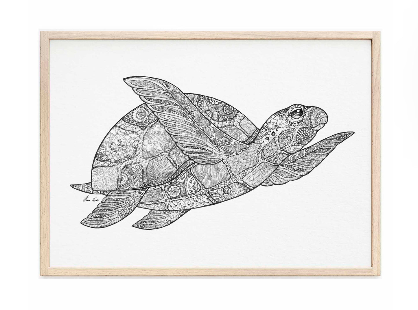 Premium Art Print - Turtle