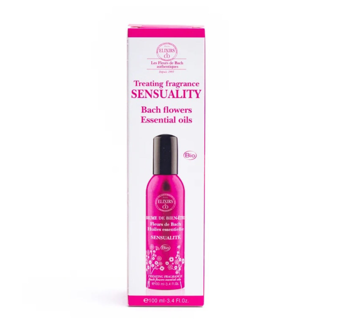 Bach room spray-SENSUALITY. L- Authentic Bach Flower organic remedy. 100ml
