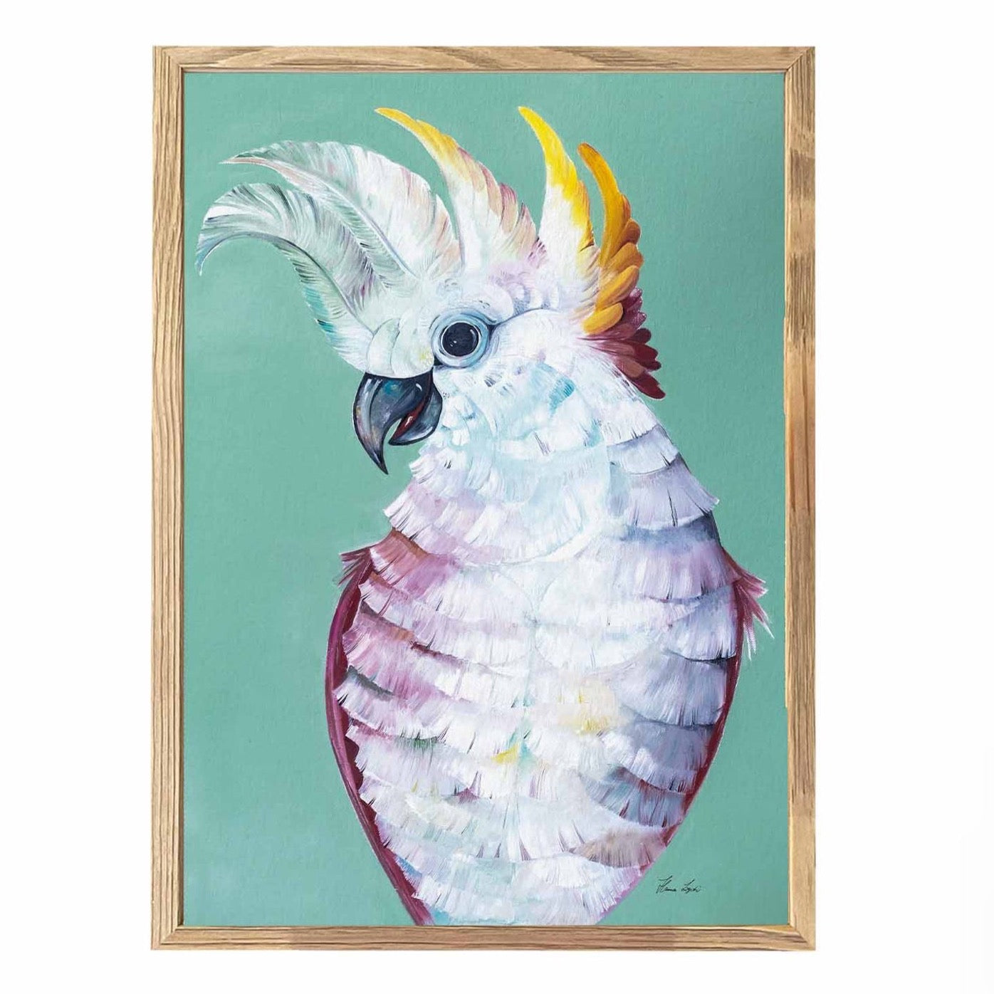 Impresión artística premium: Cacatúa