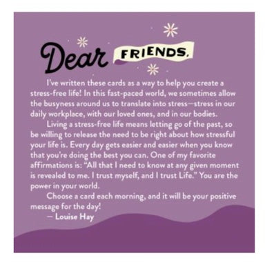 Louise Hay's Affirmations for a Stress-Free Life A 12-Card Deck for Greater Calm, Balance and Ease.