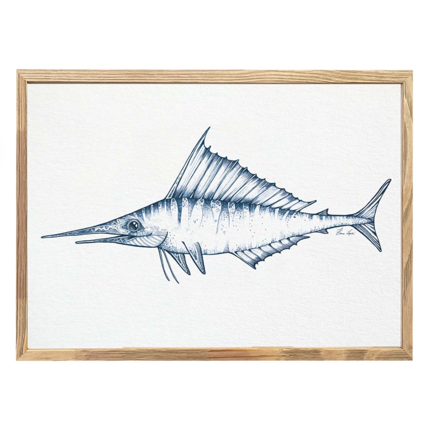 Premium Art Print - Swordfish