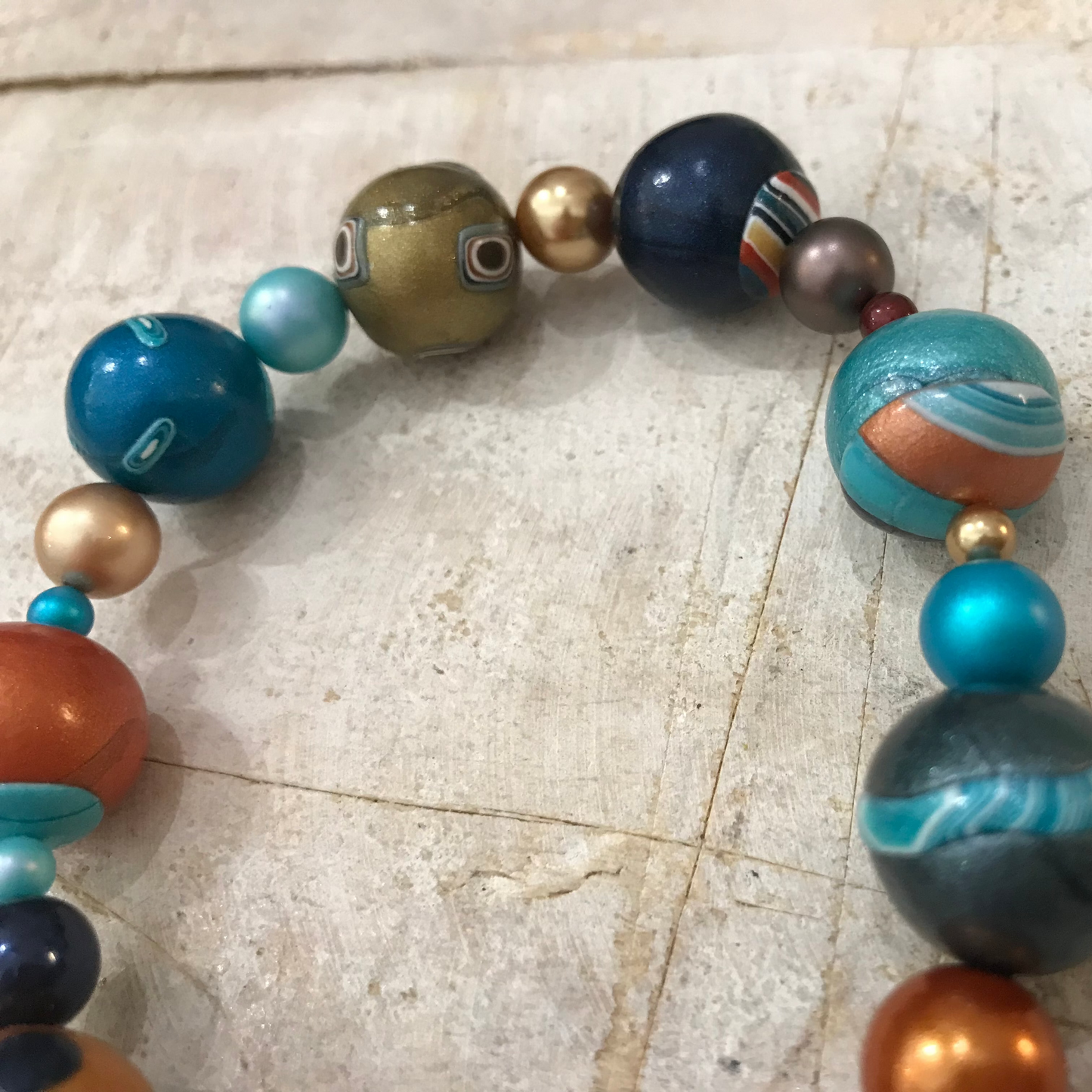 „Moroccan Spice“ Perlenkette „Empress“ von Stephanie Fraselle – Kunstvolles Schmuckdesign