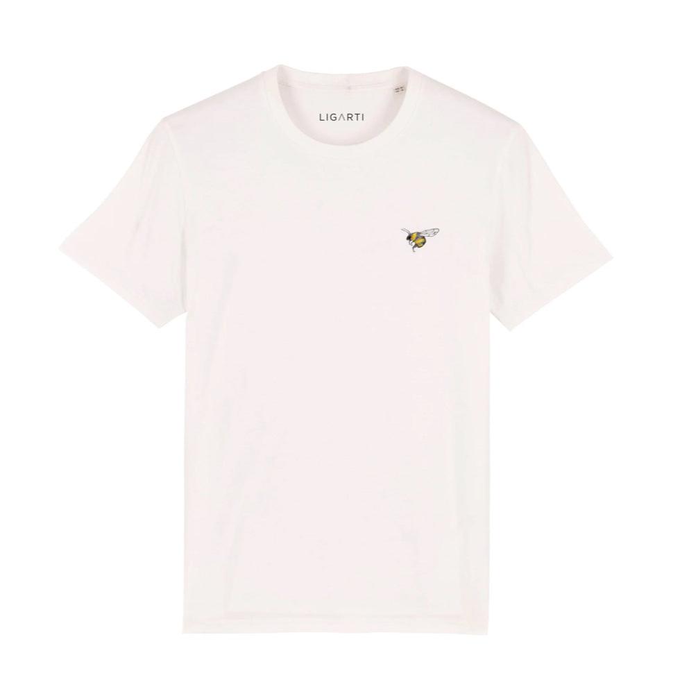 Best Organic Super Soft unisex T-shirt -hand printed Bumble Bee
