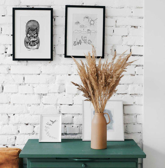 Premium Art Print - Squirrel chips