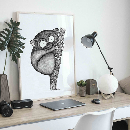 Premium Art Print - Tarsier