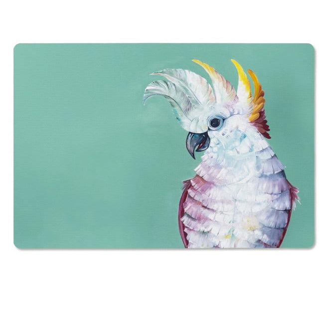Wooden Breakfast Board- Cockatoo