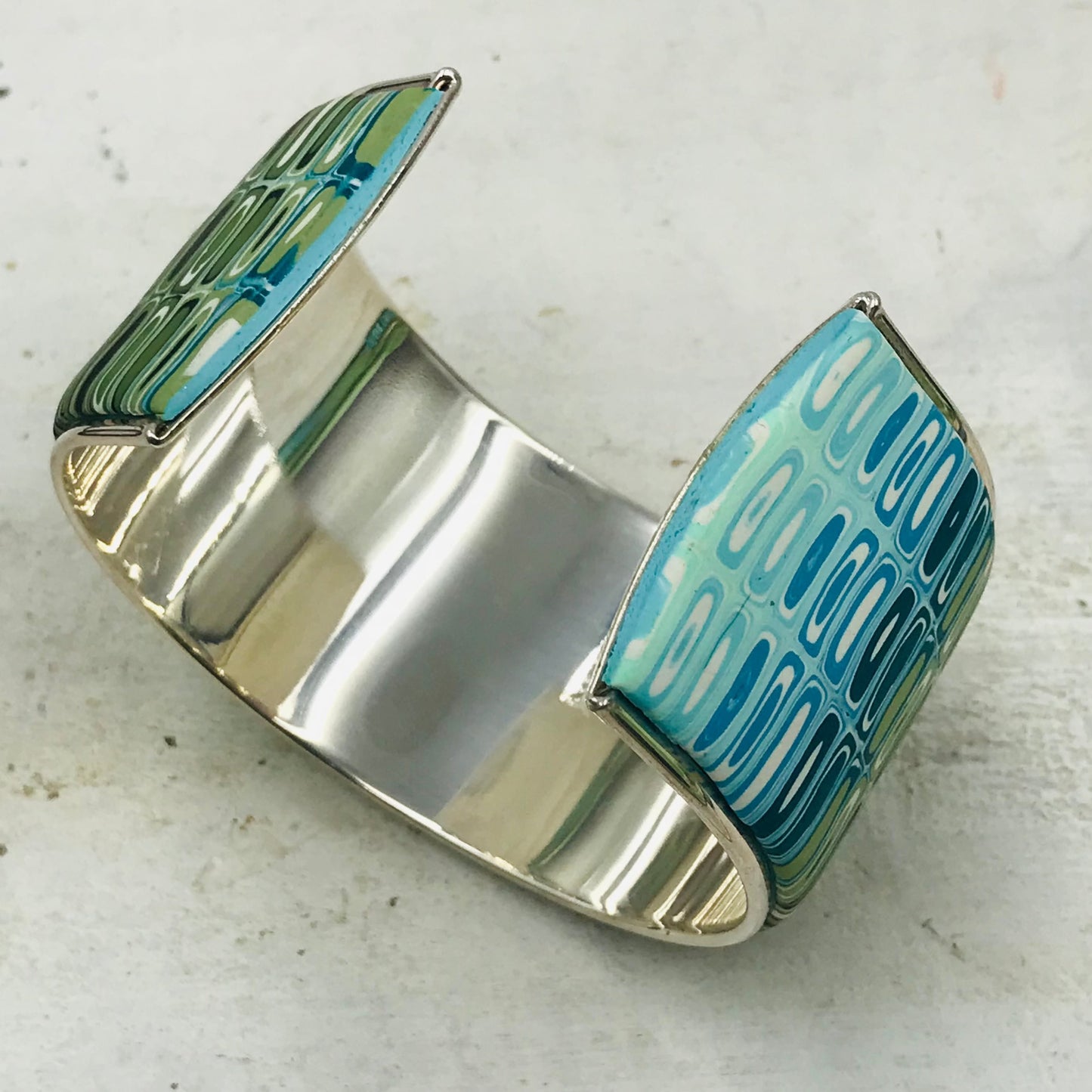 “ Carolina” Bracelet cuff by Stephanie Fraselle - Artisan Jewellery Design