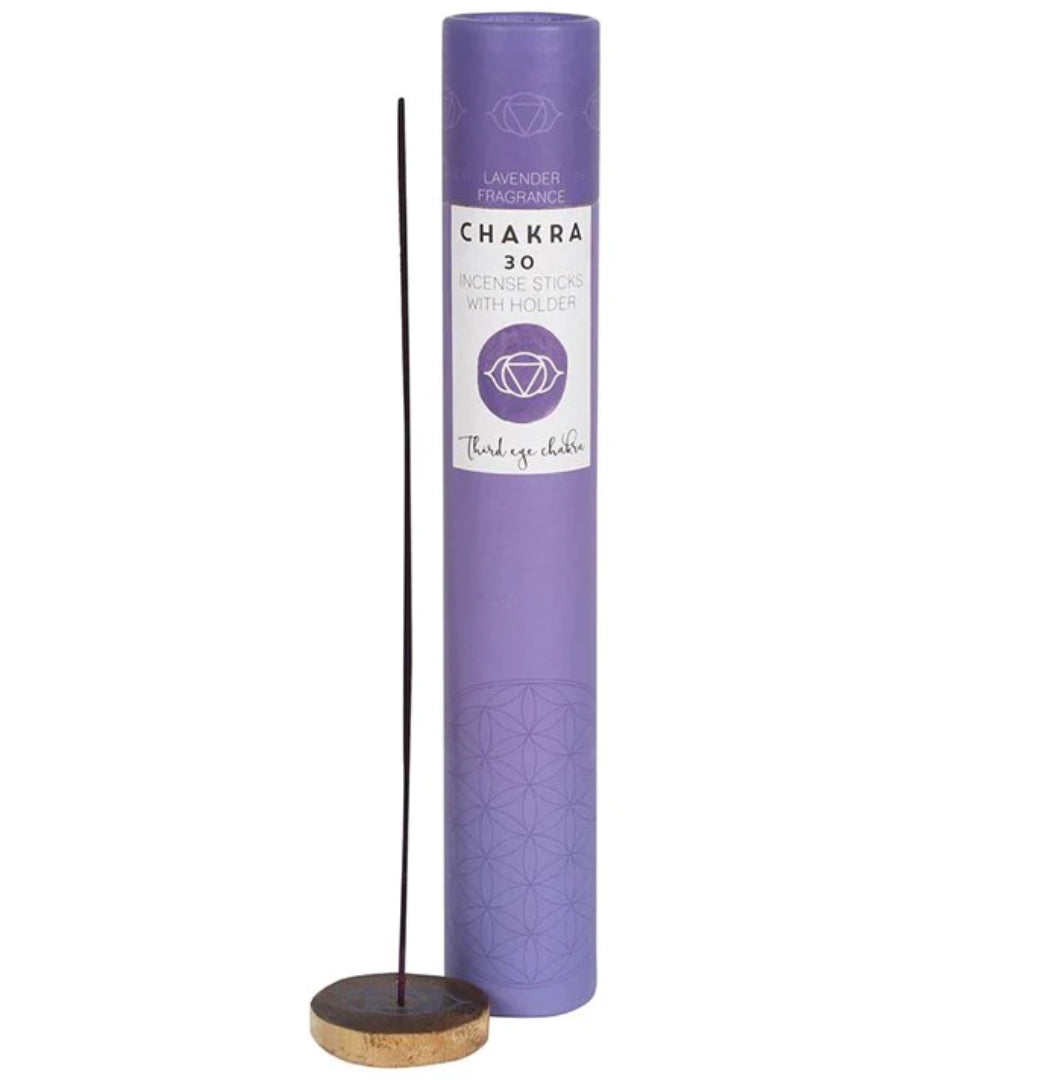 Lavendelduft - Räucherstäbchen für das Dritte Auge-Chakra