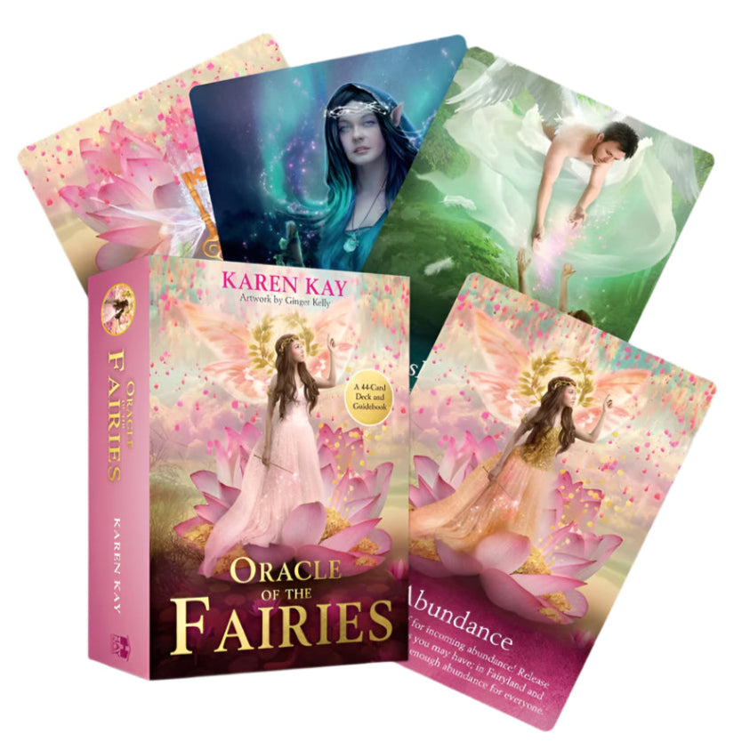 Oracle of the Fairies - A 44-Card Deck and Guidebook By Karen Kay