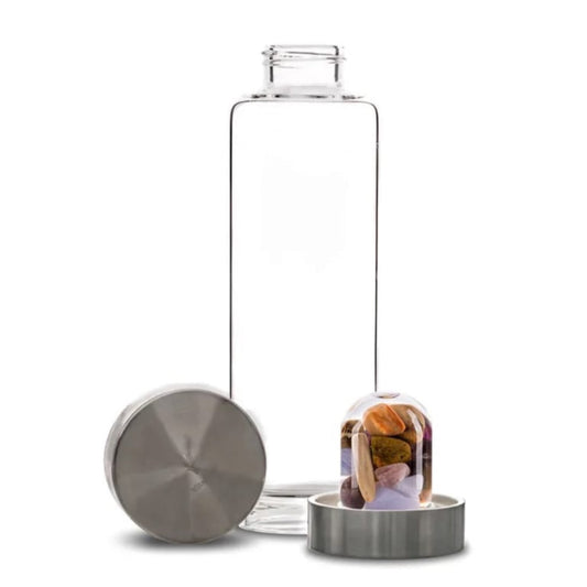 VitaJuwel VIA Five Elements gem-water bottle. 500ml capacity