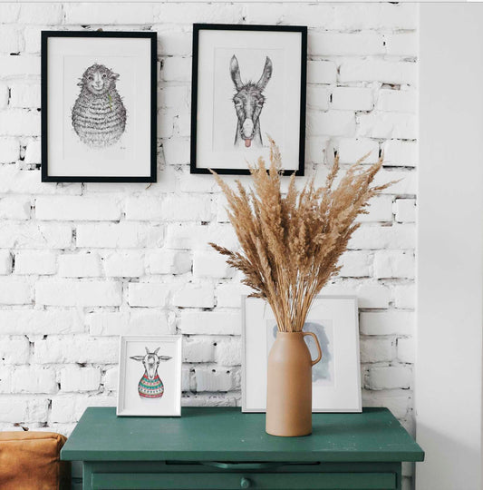 Premium Art Print - Wilfred - sheep