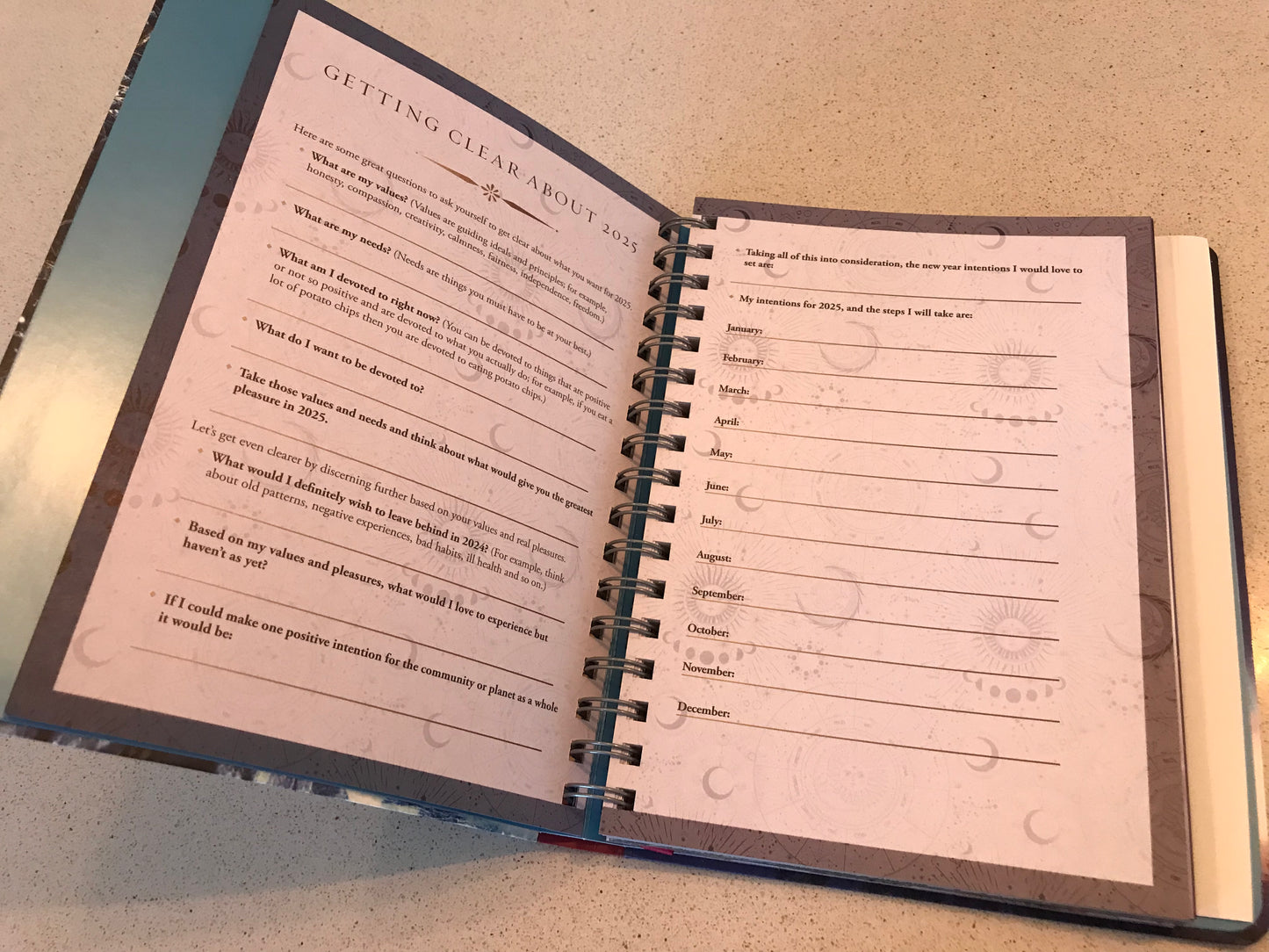 2025 Lunar & Seasonal Diary - Southern Hemisphere by Stacey DeMarco