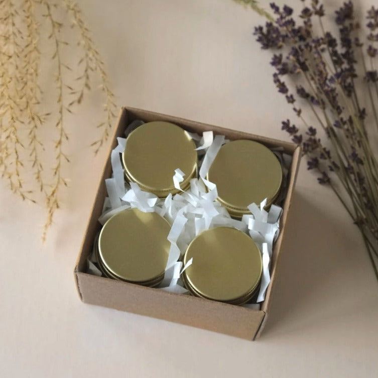 WINTER Edition - PETITE Kerzenbox - Sojawachs ARTISAN Naturkerzenset