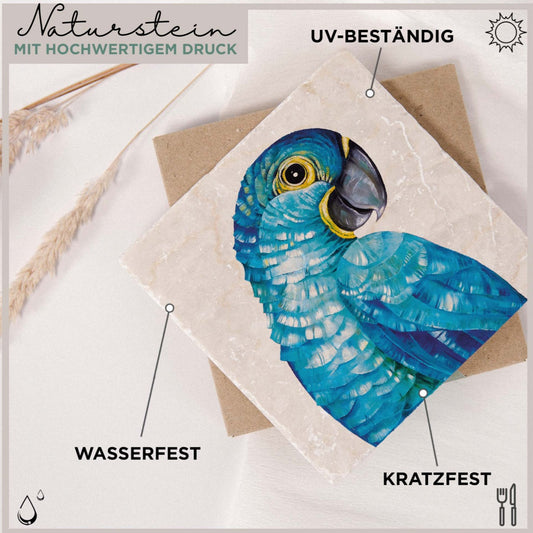 Azulejo artístico de piedra natural “Jacinto”