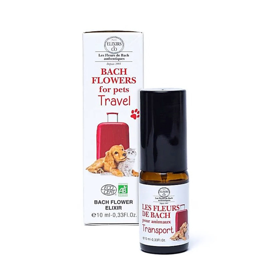 Bach Flower remedy set - elixir for pet transport -organic