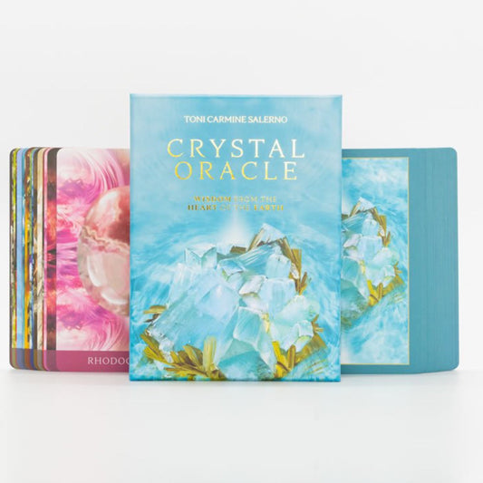 Baraja Crystal Oracle - Sabiduría desde el corazón de la Tierra - Hermosa nueva edición