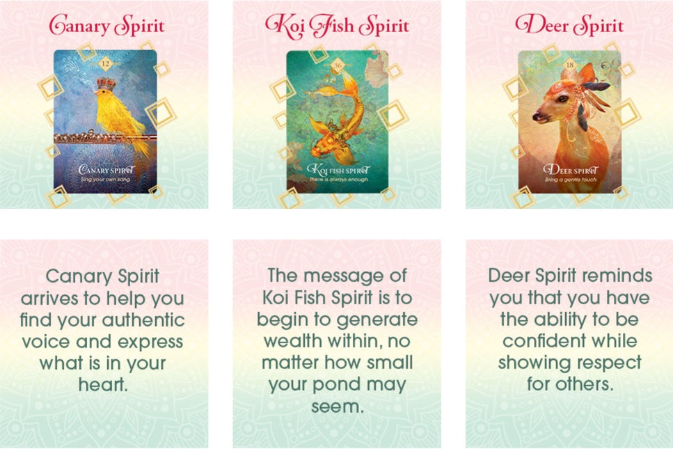 Card deck- (POCKET SIZE) The Spirit Animal Oracle - Colette Baron-Reid