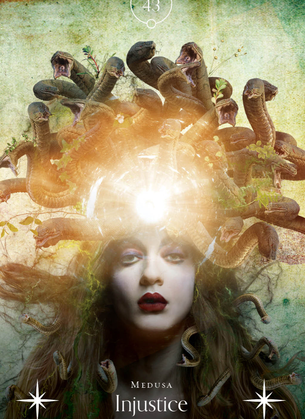 Card deck -DEEP, DARK & DANGEROUS THE ORACLE OF THE BEAUTIFUL DARKNESS By: Stacey Demarco and Kinga Britschgi