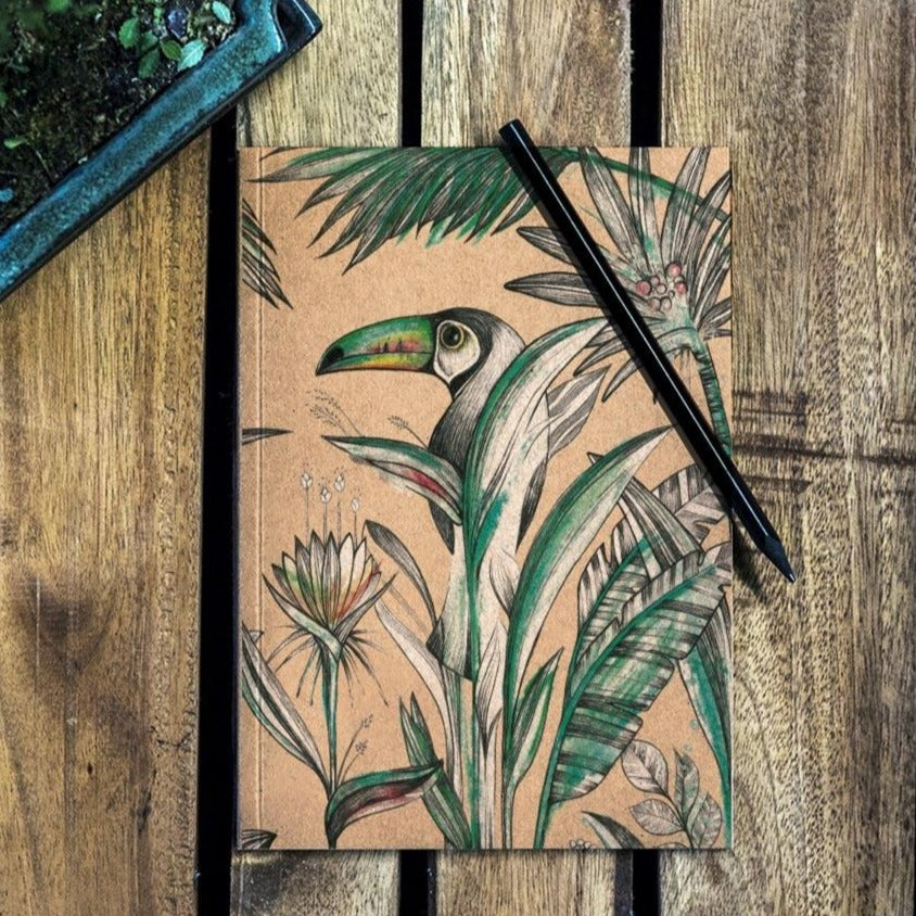 Notebook - Toucan - RECYCLED PAPER