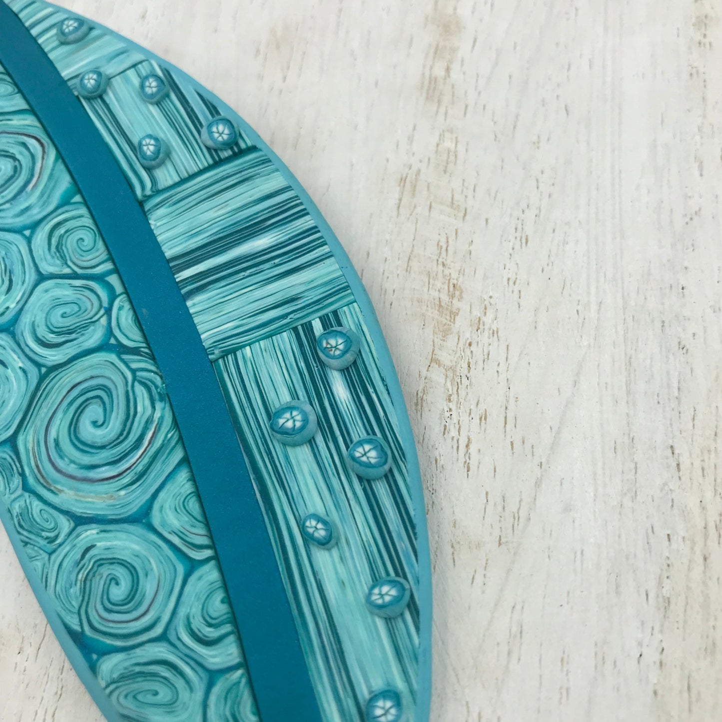 “ Tranquil Waters ” Brooch Pin by Stephanie Fraselle - Artisan Jewellery Design