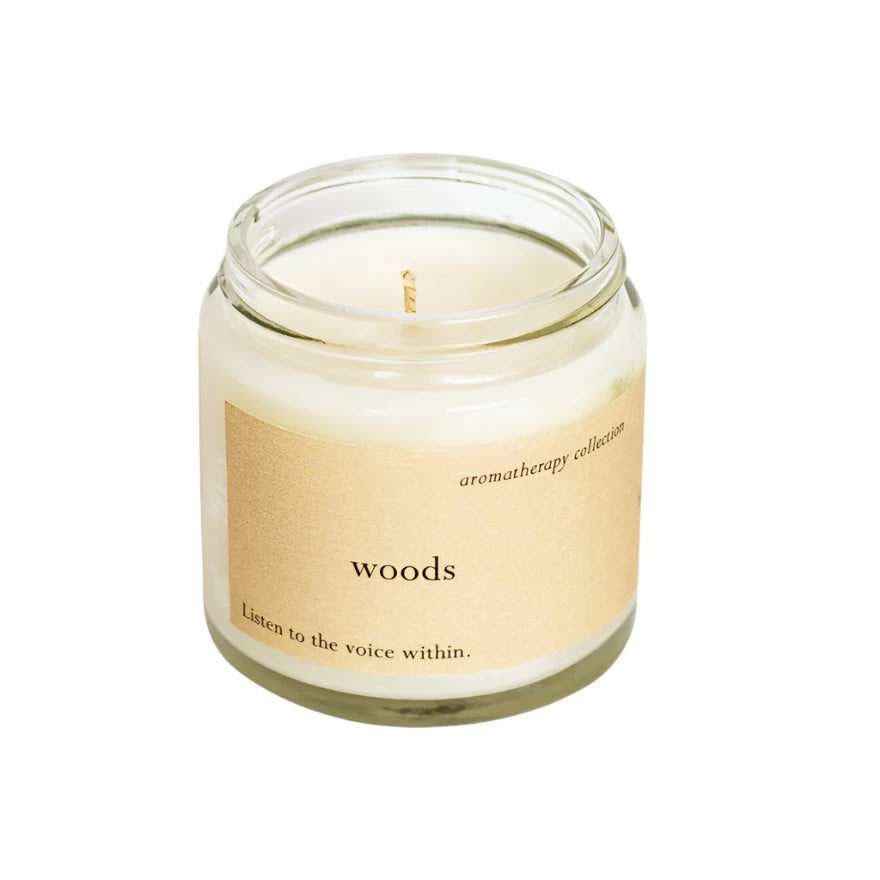 Woods Aroma Candle - All-Natural Scented Artisan candle - 100ML