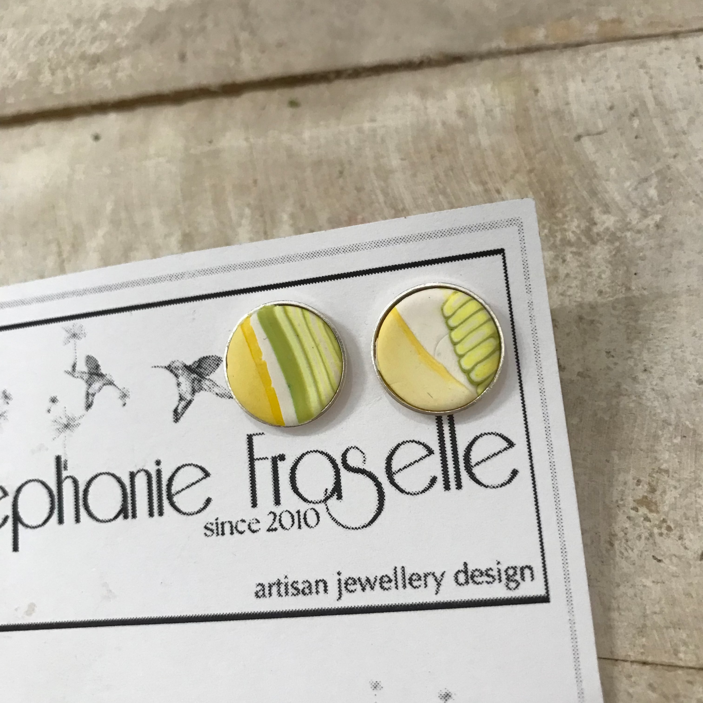 Blühende, wunderbare „Zest“ 925 STERLING SILBER 12mm OHRRINGE - handgefertigt - von Stephanie Fraselle - Kunstvolles Schmuckdesign