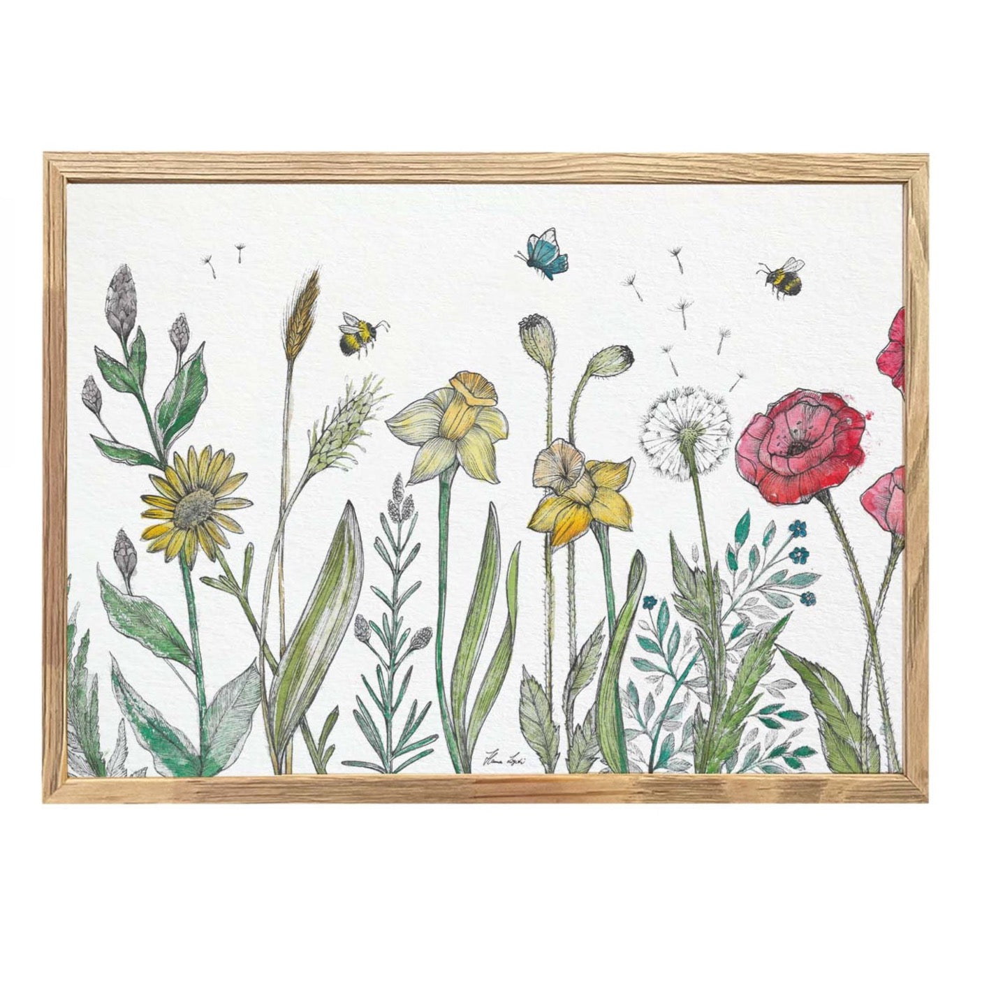 Premium Art Print - Flower Meadow