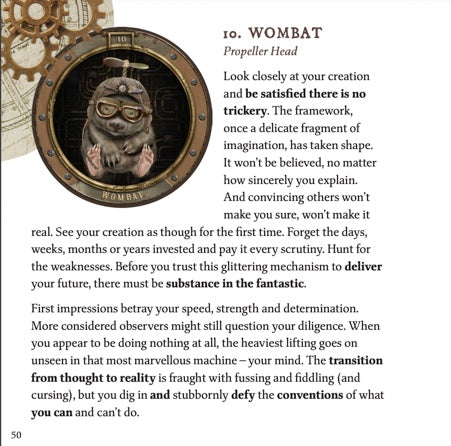 Maxine Gadd’s Zoologica: The Steampunk Oracle Leela J. Williams Artwork by Maxine Gadd