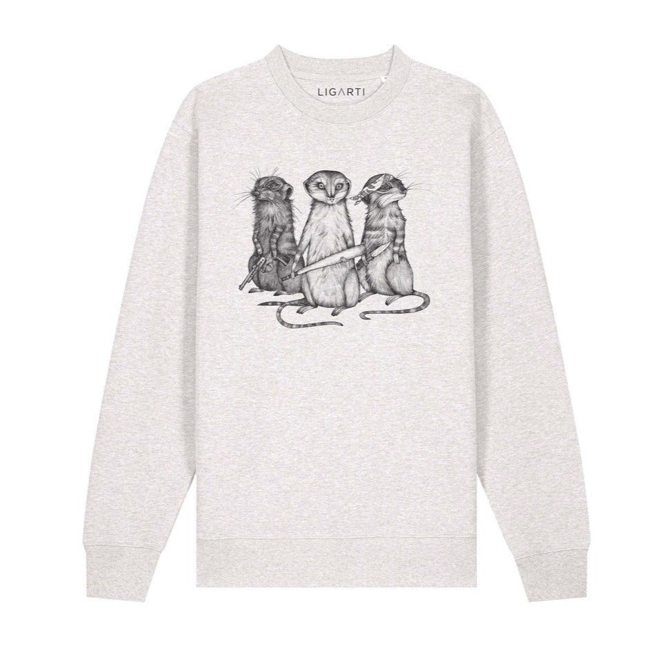 Organic cotton Pullover “Meerkats”