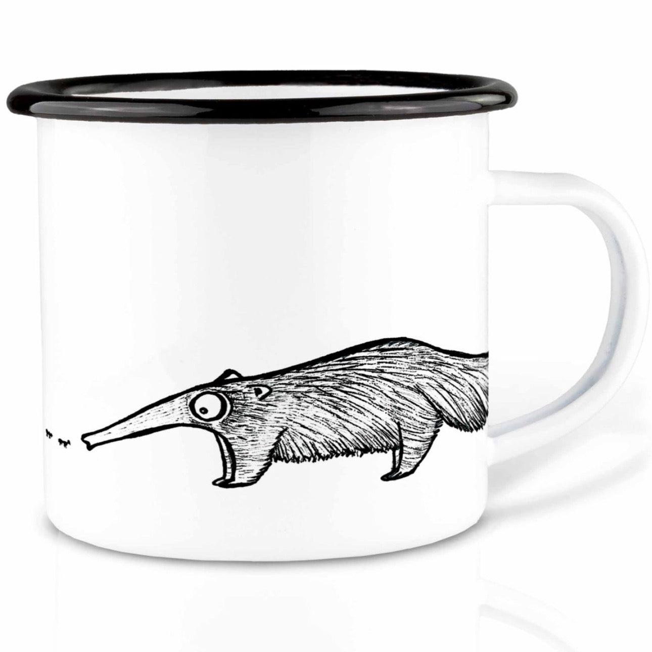 Enamel cup - Ant eater