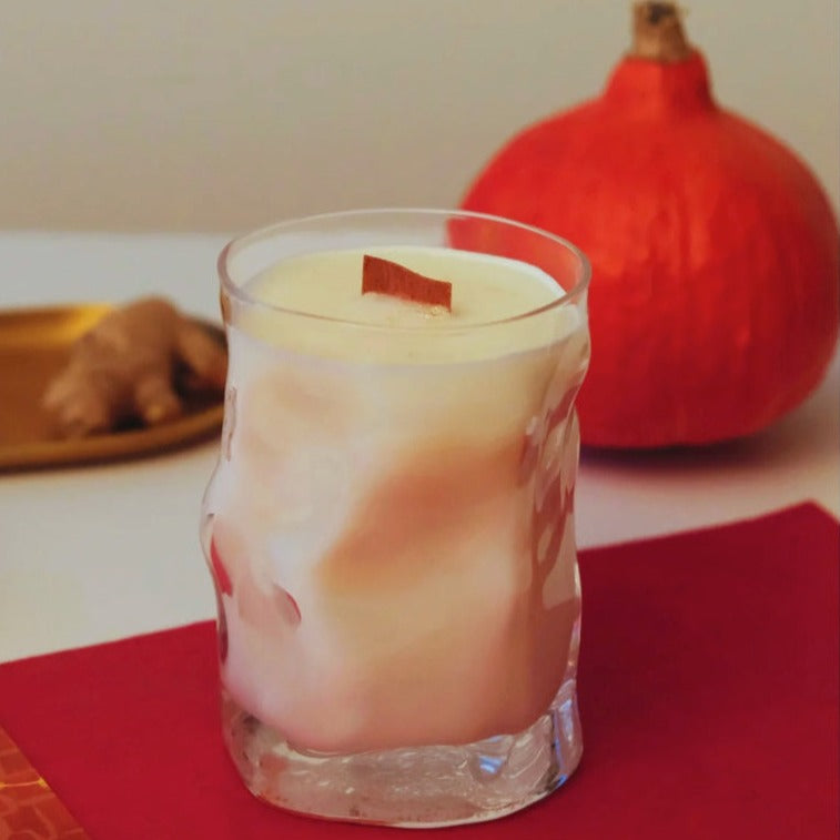 Hand-poured soy wax ARTISAN natural candle -Pumpkin Spice